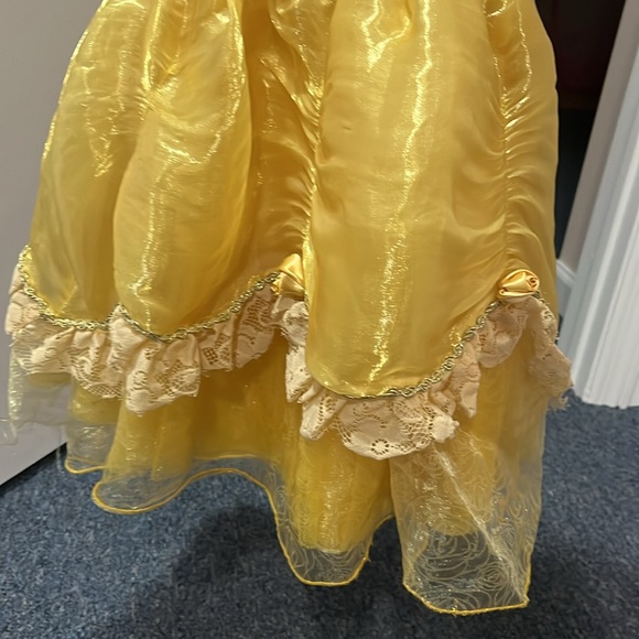 Belle Disney Parks Belle Yellow Dress Authentic Beauty And The Beast Size XXS - Picture 5 of 6
